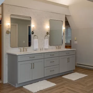 Primary Bathroom Double Sink Vanity