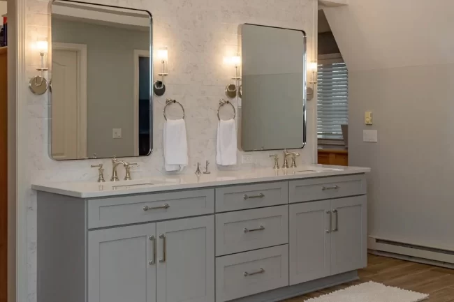 Primary Bathroom Double Sink Vanity