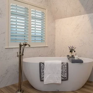 White Soaking Tub